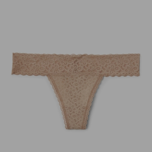 NWT Gap Tan Lace Thong Size Medium - Picture 1 of 3